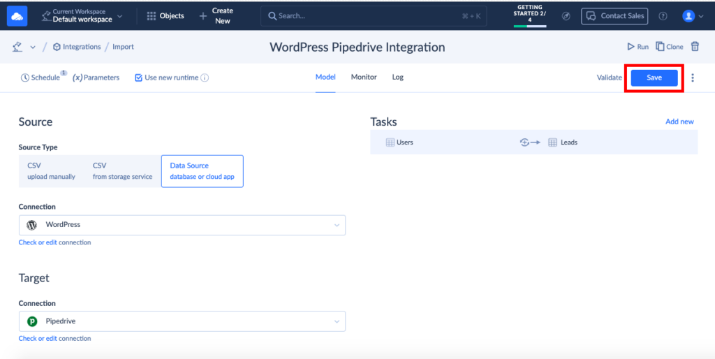 WordPress Pipedrive Integration