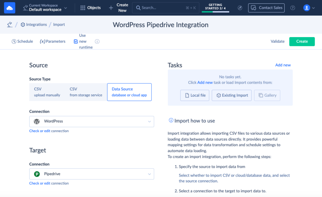 WordPress Pipedrive Integration