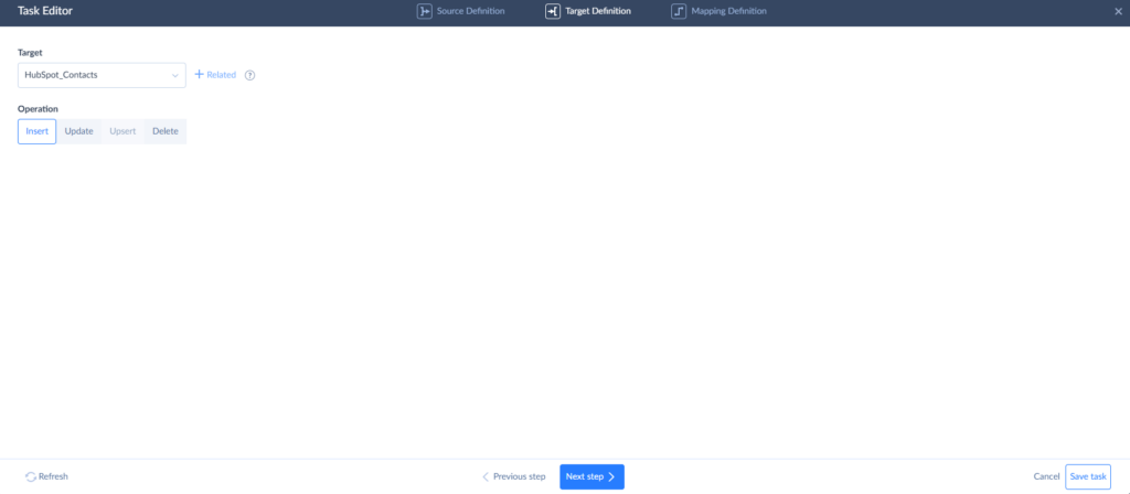 Task Editor