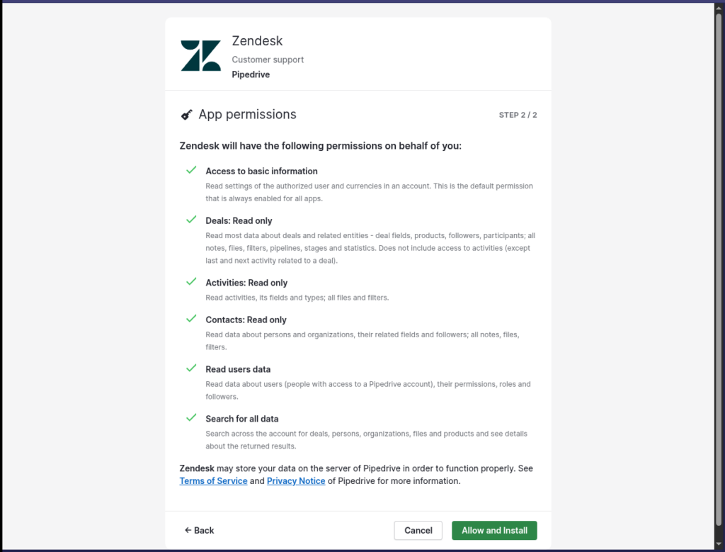 Zendesk permissions