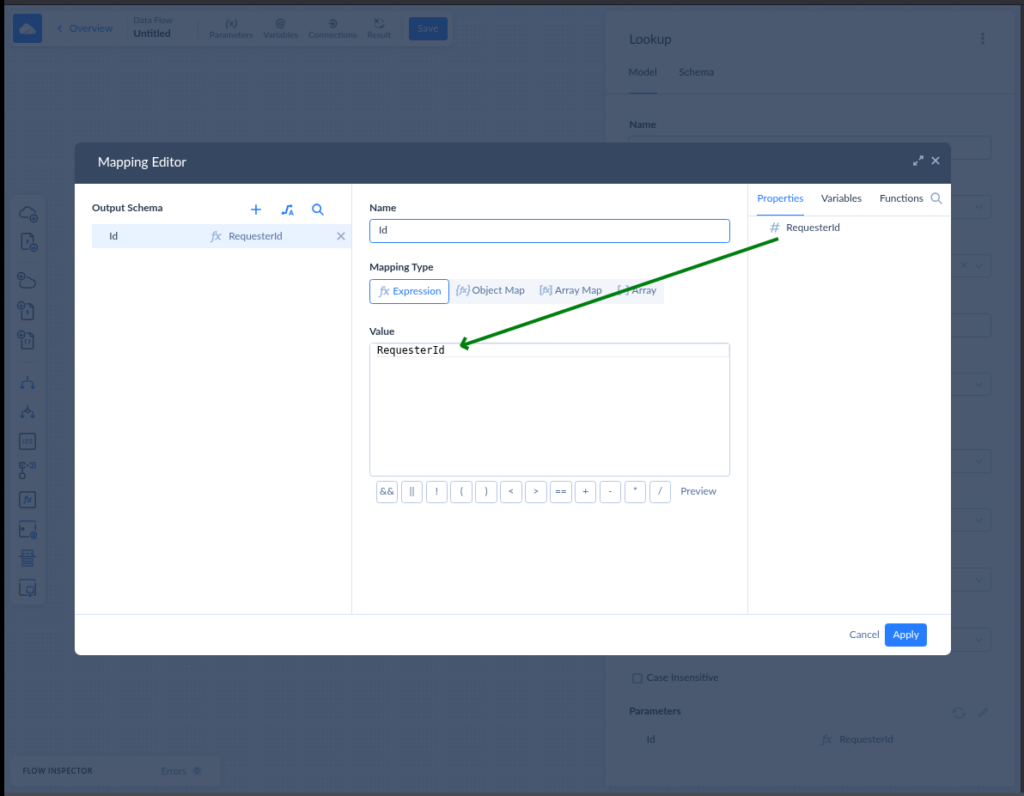 mapping editor