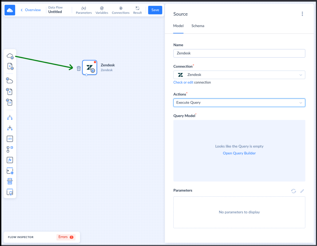 Data Flow source