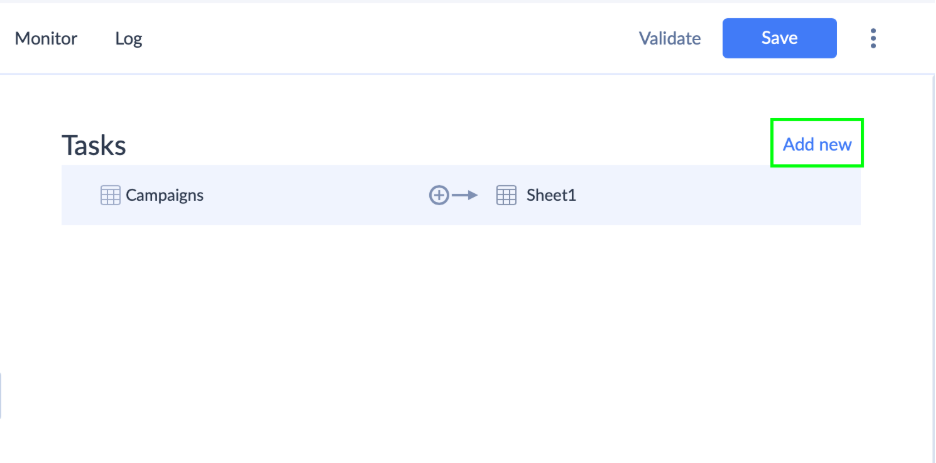 New Import Task in Skyvia