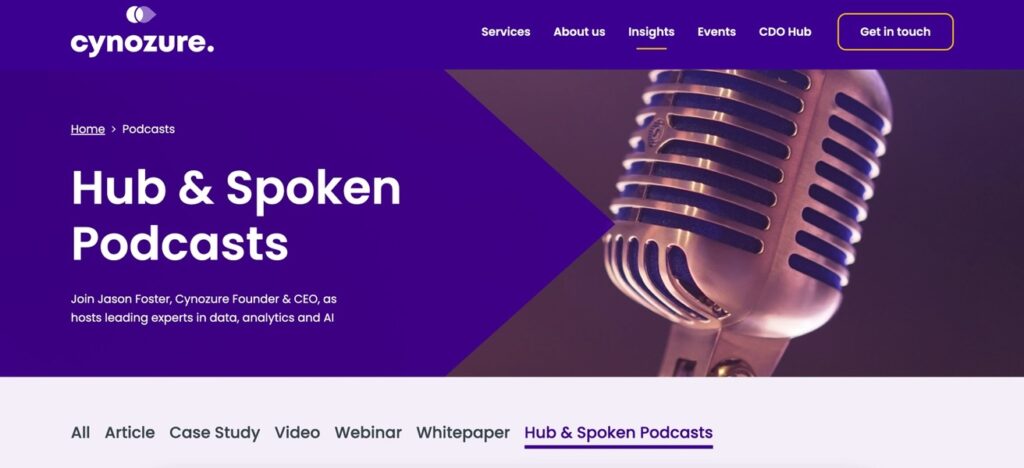 Hub & Spoken: Data | Analytics | Chief Data Officer | CDO | Data Strategy 