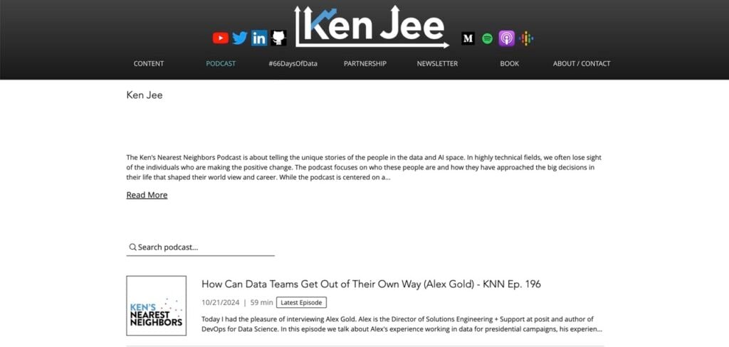 Ken’s Nearest Neighbors 