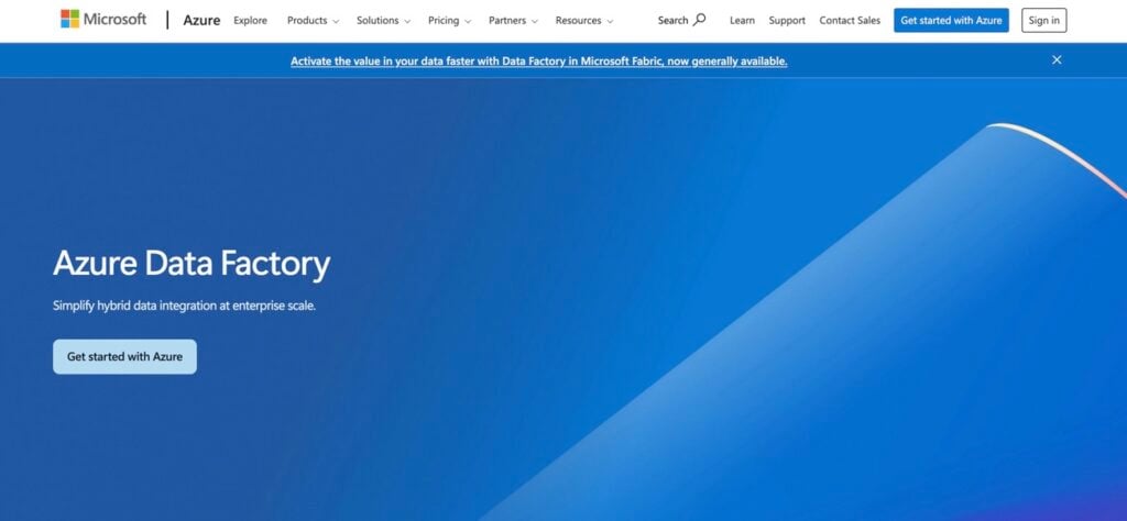 Microsoft Azure Data Factory