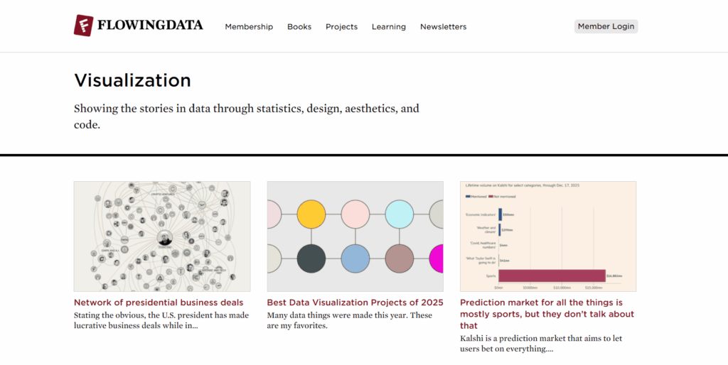 FlowingData Visualization - Data Stories Through Statistics, Design & Code FlowingData visualization blog