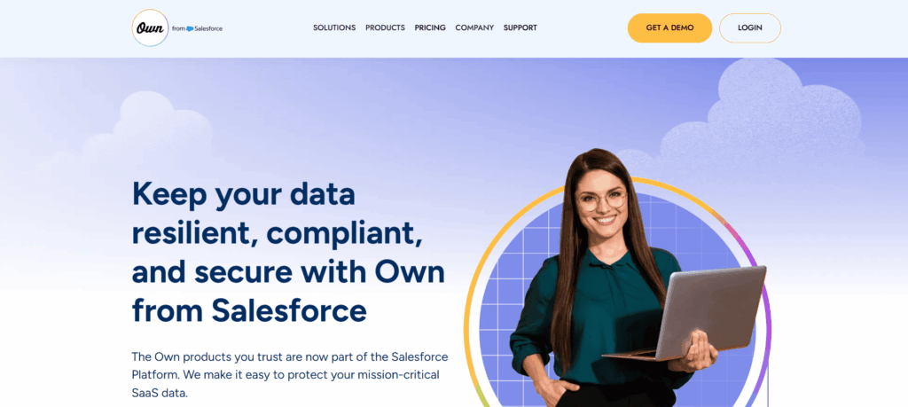 Own (formerly OwnBackup) homepage Own (formerly OwnBackup)